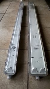 Dobbeltarmatur til LED rør 150 cm